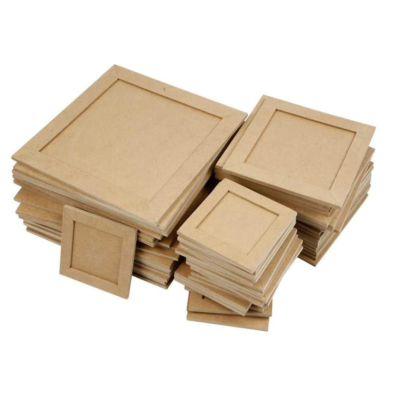 Colles pour cadres Creativ company, dimensions 10x10 + 15x15 + 22x22 cm, 200 pièces 1 boîte