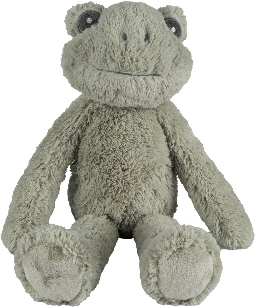 Happy horse grenouille flex peluche 38cm - vert - peluche bébé
