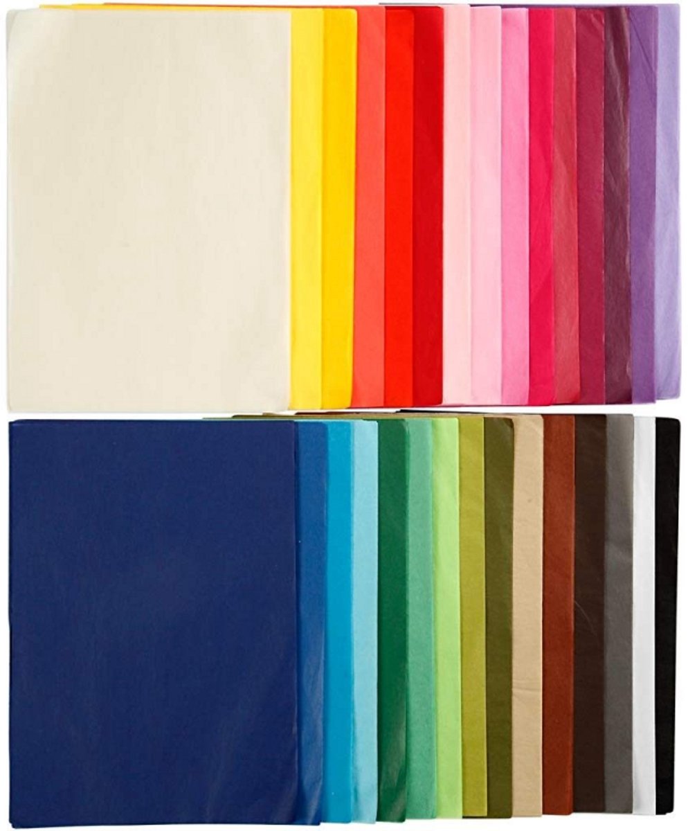 Papier de soie A4 coloré, 300st.