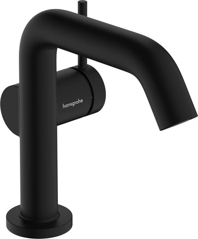 Hansgrohe tecturis s - robinet de lavabo - commande à levier unique - démarrage à froid, économie d'énergie - sans vidage - taille 110 mm - noir mat