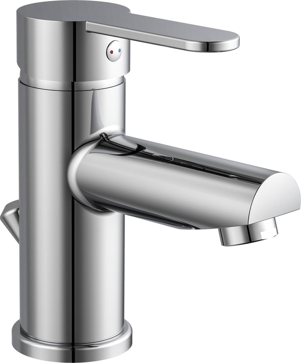 Robinet de lavabo Schütte Atlanta - mitigeur - avec vidage - chrome