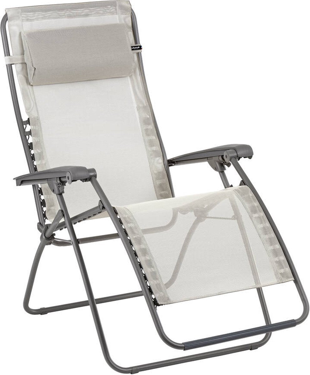Lafuma RSXA Clip - Fauteuil de relaxation - Ajustable - Pliable - Gravité Zéro - Seigle II