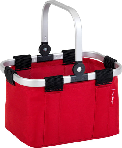 Panier à provisions Klein Toys Reisenthel - incl. poignée rabattable et renforts latéraux stabilisateurs - rouge