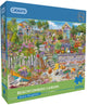 Gibsons puzzle Beachcomber's garden 250xl - pièces extra grandes.