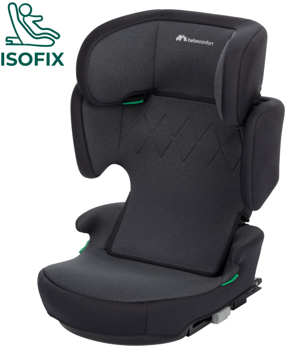Bebeconfort road fix i-size - siège auto - teinté noir - de 3,5 à 12 ans