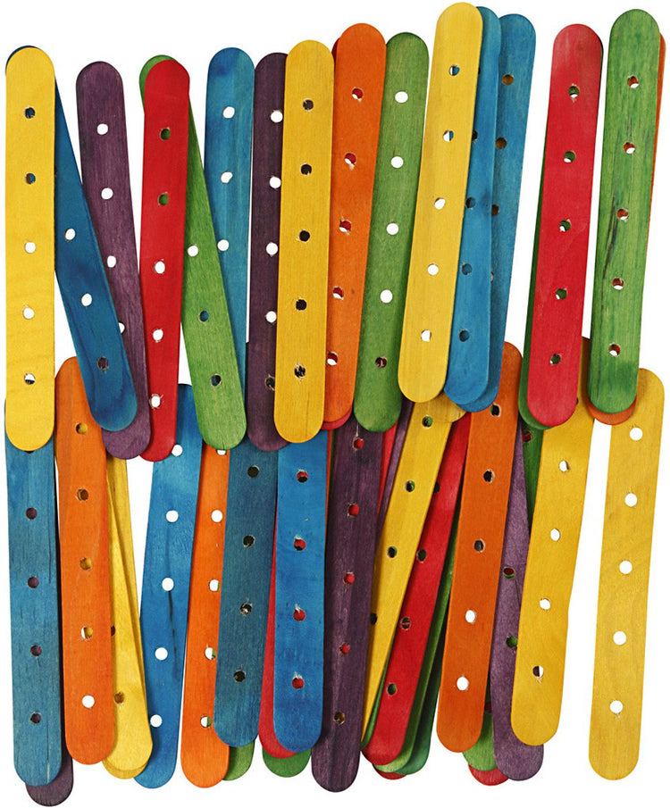 Creativ Company Wooden Construction Sticks Color, 500st.