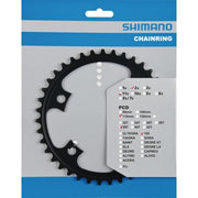 Shimano 105 11V 39T plateau Y1PH39000 FC-5800 noir - afbeelding 2