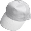 Casquette Creativ company, taille 49,5-56 cm, blanche, 12 pièces 1 boîte