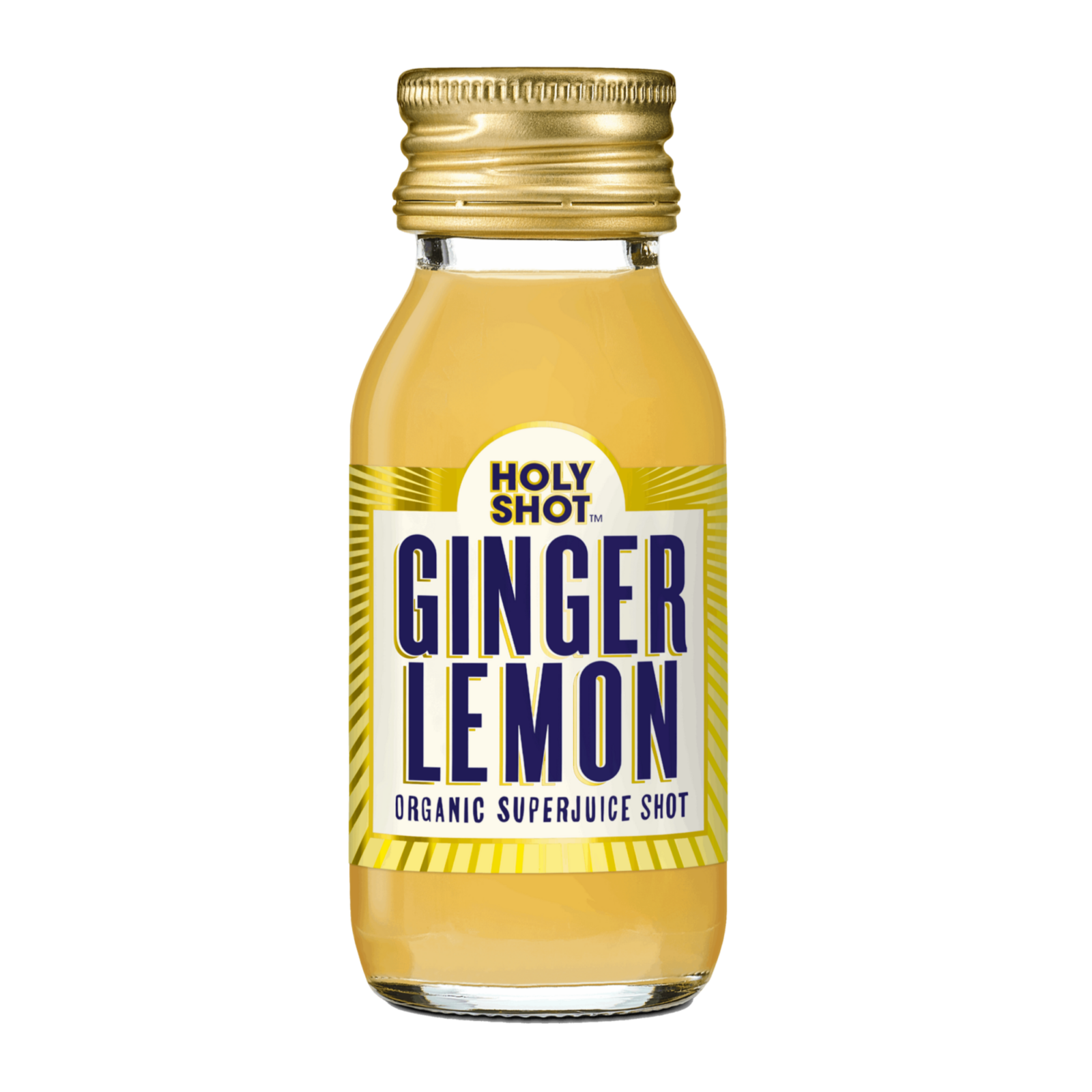 Holyshot gingembre citron bio (12x 60ml)