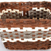 Panier de vélo en osier volumique