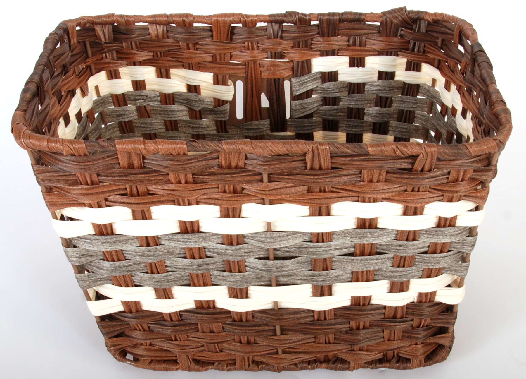Panier de vélo en osier volumique