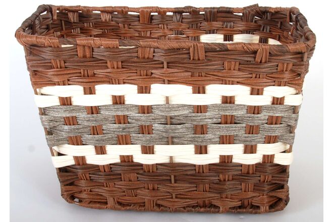 Panier de vélo en osier volumique