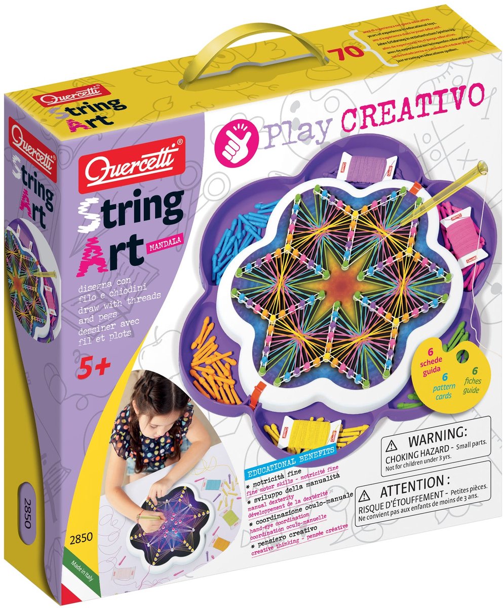 Quercetti String Art Mandalas fait