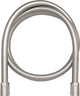 Flexible de douche Plieger swizz - universel - plastique - argent - 125 cm - 10 ans de garantie
