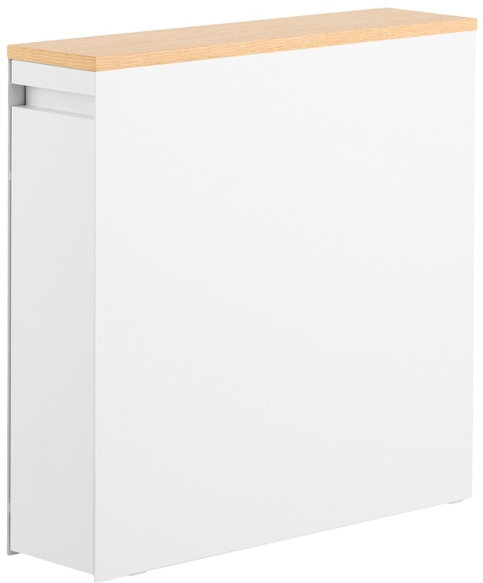 Étagère de rangement pour salle de bain Yamazaki - tour - blanc