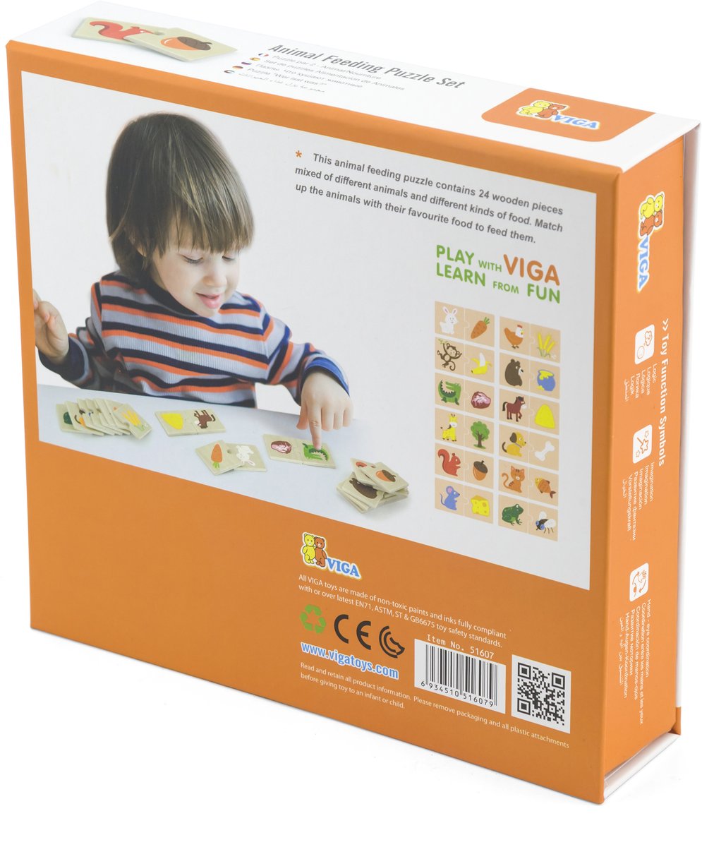 Viga puzzle, 12 pièces 1 set