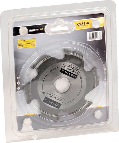 Lame de scie circulaire Powerplus powx131a - ø 100x22mm - 6 dents - jusqu'à 22 mm de profondeur - bois tendres et cœurs - convient pour coupe-lattes powx131