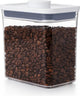 Conteneur de stockage Oxo 'pop' rectangulaire - bas (1,6 litres)