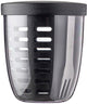 Mepal - pot légumes fruits ellipse - 600 ml - incl. fourchette - nordique noir