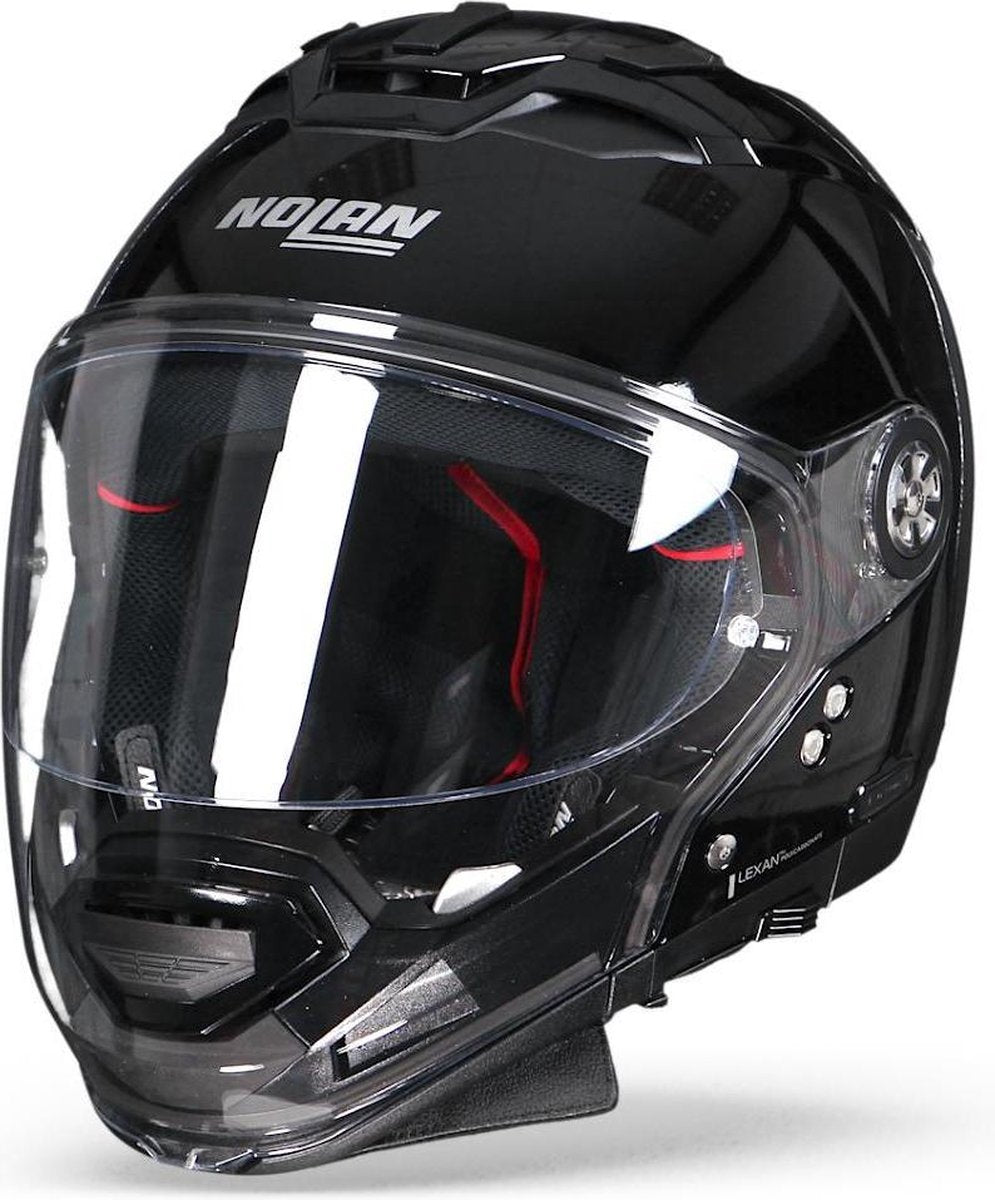 Casque Intégral Nolan N70-2 GT Classic 3 Metal Noir - Casque Moto - Taille XL