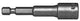 Embout à douille Elzet 1 4 sw3 8 l55