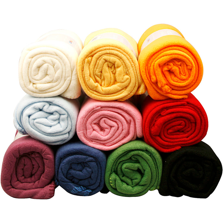 Polaire Creativ company, l: 125 cm, l: 150 cm, différentes couleurs, 10 pièces 1 boîte