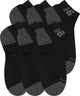 New balance active low cut chaussettes 6 pack chaussettes de sport unisexes - noir