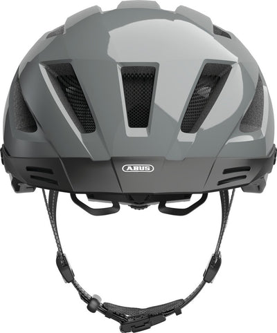 Abus pedelec 2.0 - casque de vélo race gris l (56 - 62 cm)