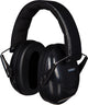 Dooky® protection auditive dooky enfants - casque réglable 5-16 ans - isolation 28db - idéal pour l'école, les événements, les environnements très fréquentés - cache-oreilles avec sac de rangement - casque antibruit - noir