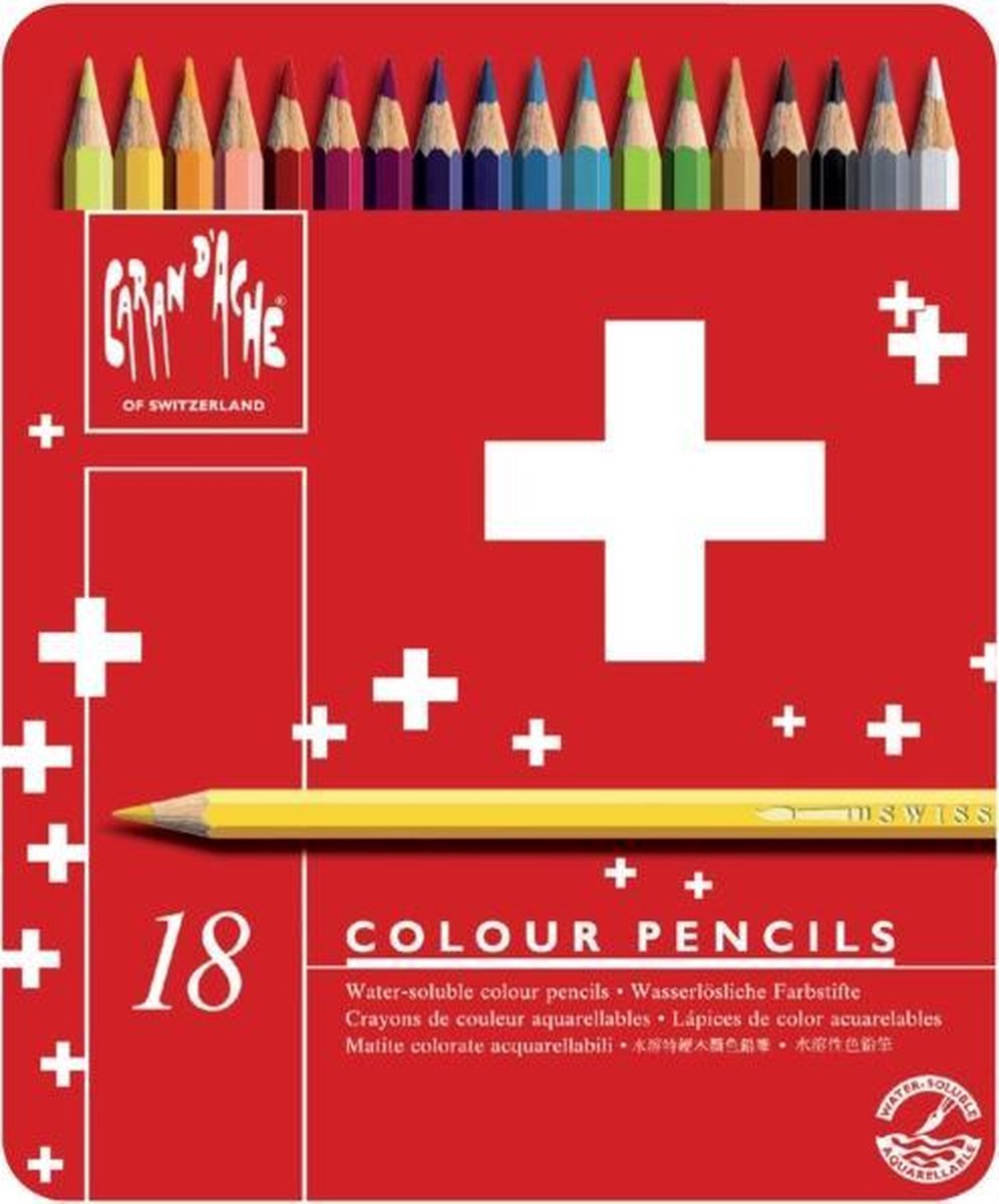 Crayons de couleur Caran d'Ache Caran d'Ache Swisscolor
