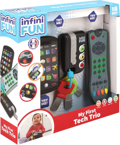 Jumbo - infinifun - mon premier trio technologique - jouets à partir de 1 an