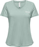 Only play - save life vn ss reg tee - t-shirt d'entraînement manches courtes femmes - gris
