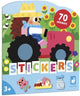 Janod - carnet d'autocollants - ferme - 70 autocollants