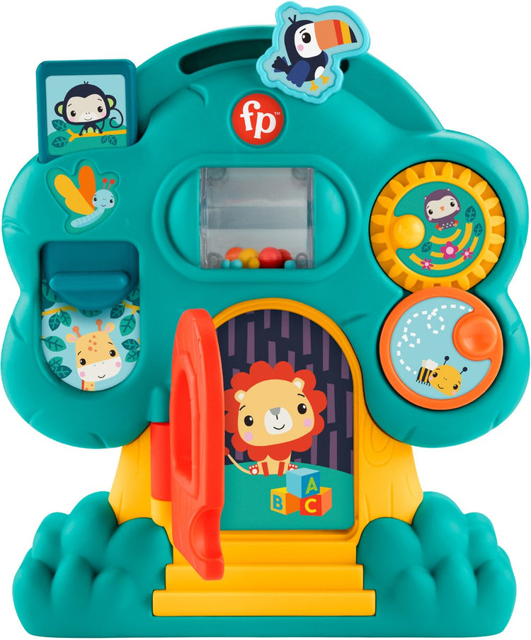 Cabane dans les arbres découverte des amis des animaux Fisher-Price, 0,5 ans, sonore, plastique, multicolore