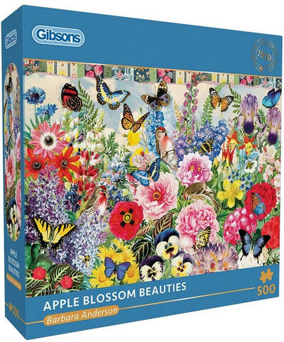 Gibsons - beautés des fleurs de pommier (par barbara anderson) - 500 pièces 48×34cm (l×h) - puzzle pour adultes