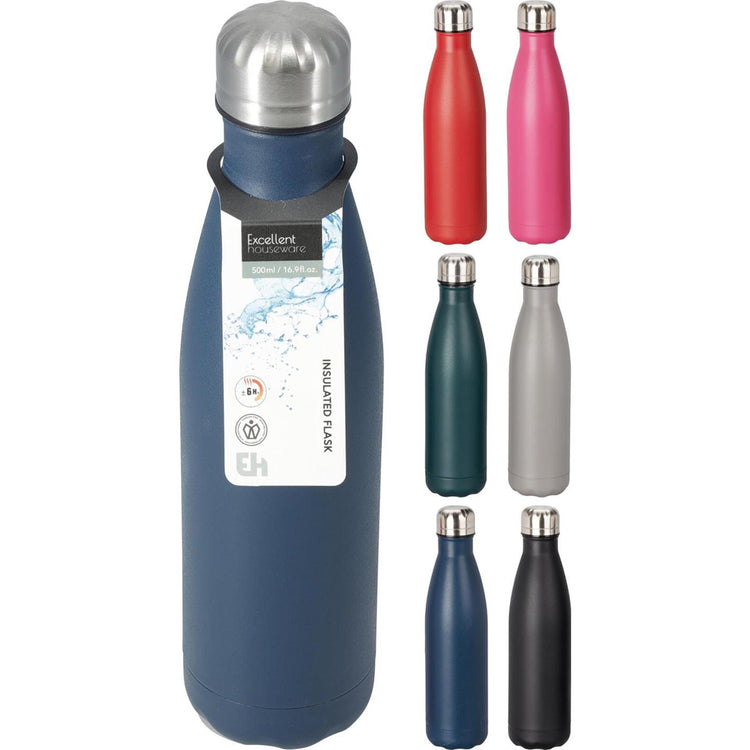 Bouteille isotherme inox 500ml