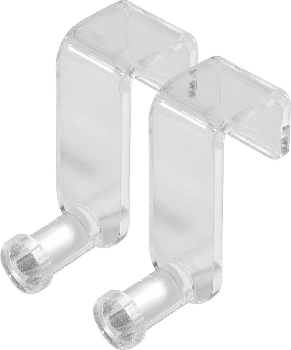 Sigel flipchart hooks - meet up - transparent - 55x63x20mm - si-mu162