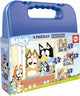 Educa borras educa - valise progressive bluey - puzzle - à partir de 3 ans - 25 pièces - Cadeaux Sinterklaas