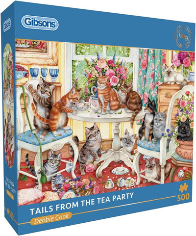 Gibsons - queues du goûter - Debbie Cook - 500 pièces - 48×34cm - puzzle pour adultes