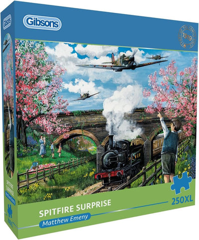 Gibsons - spitfire surprise (spitfire surprise) - mathey emeny - 250xl pièces - 48×34cm - puzzle pour adultes