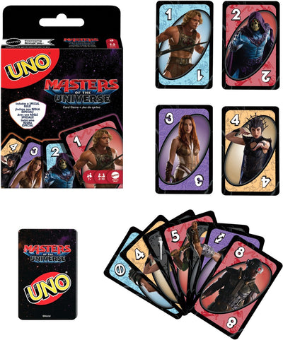 Jeux Mattel Uno Maîtres de l'Univers film 2026 - jeu de cartes