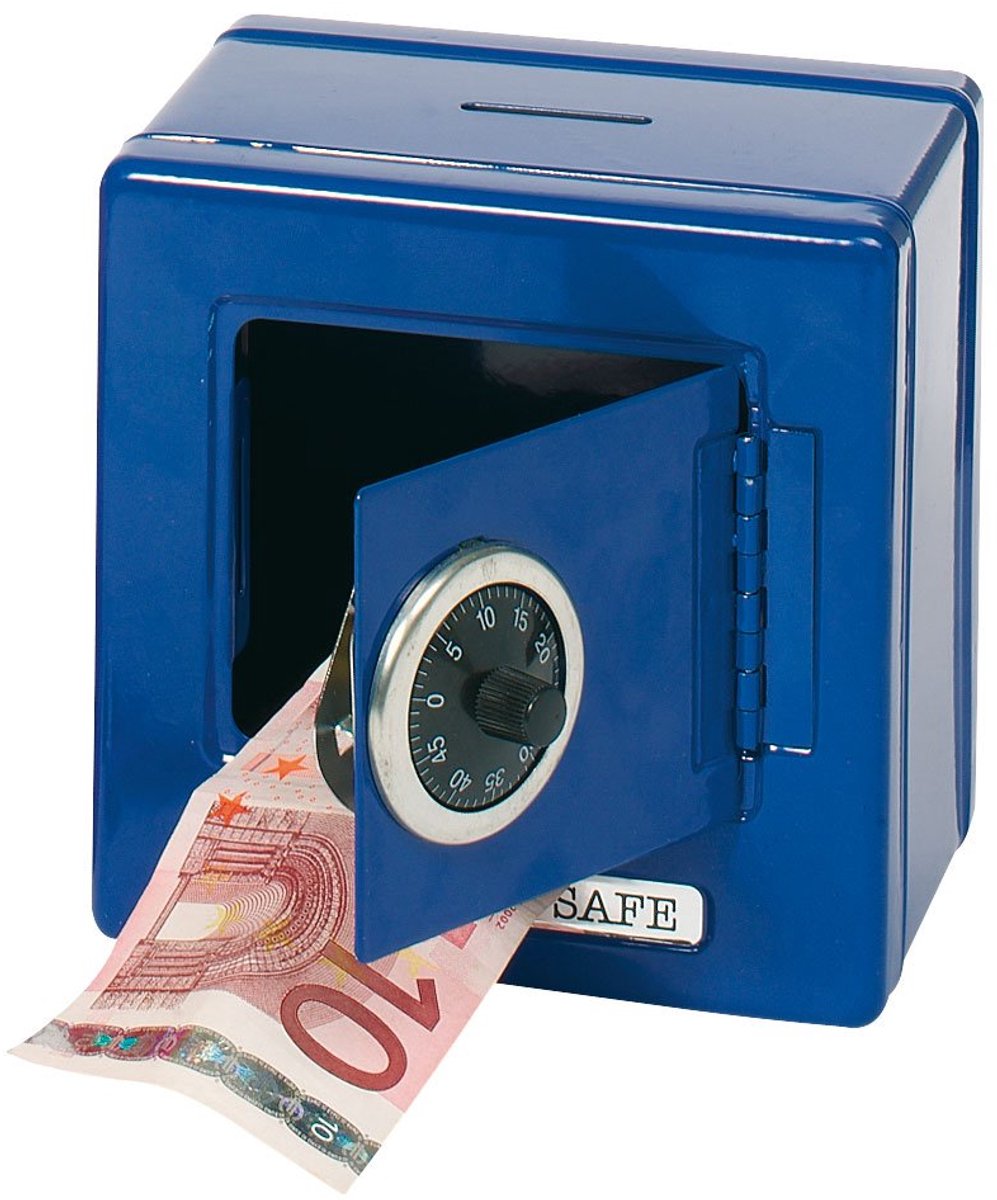 Goki Safe Metal Blue