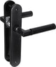 Impresso Aston tabouret avec bouclier ovale vis aveugle aluminium noir