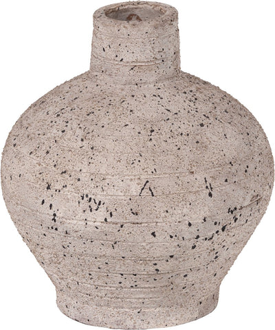 Vase décoration sive Woood - argile - sable - 25x22x22