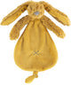 Happy horse lapin richie doudou - jaune ocre - cadeau bébé