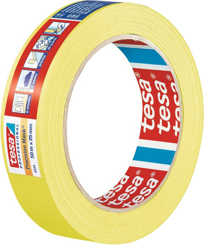 Tesa professional 1002774 - 4334 masque de précision 50 m x 38 mm | 4 pièces