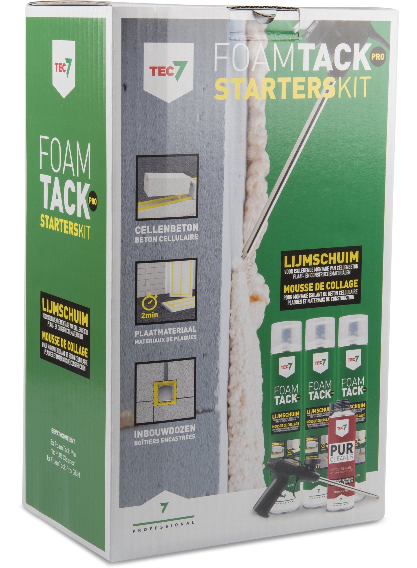 Kit de démarrage Tec7 Foamtack Pro - 998020000