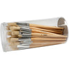 Pinceaux Creativ company nature line, taille 1+2+3+4+5+6+7+8+9+10, l : 19,5-23 cm, l : 4-17 mm, plats, ronds, 80 pièces 1 boîte