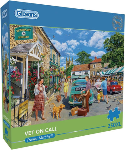 Gibsons - vétérinaire de garde - Trevor Mitchell - 250xl pièces - 48×34cm - puzzle pour adultes