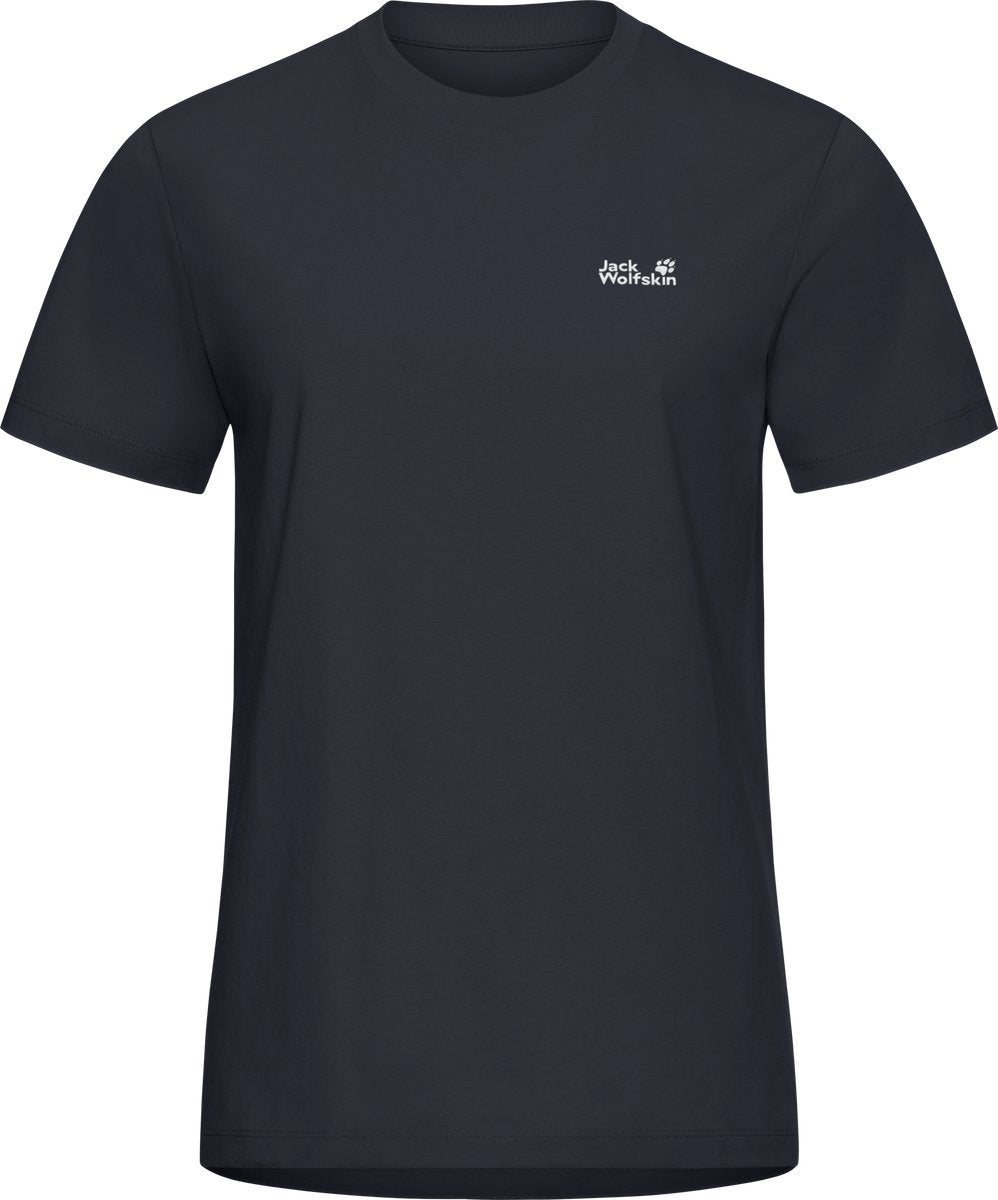 Jack wolfskin essential t w chemise d'extérieur pour femme-marine foncé